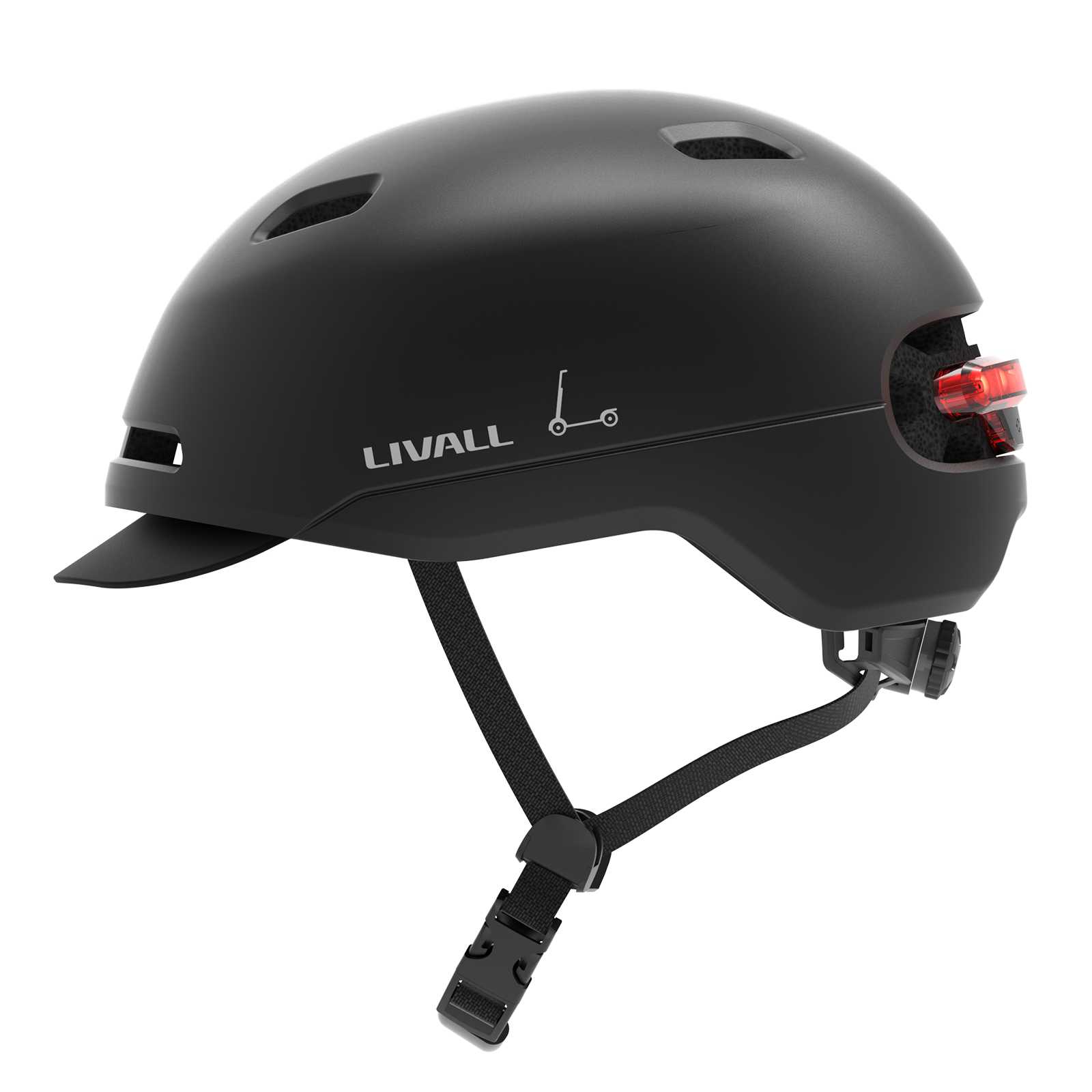 livall-c21-casque-v-lo-urbain-noir-midnight-black-m-54-58-cm image 1