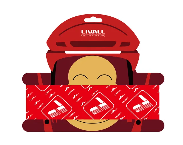 livall-tour-de-cou-v-lo-anti-uv-respirant-noir image 1