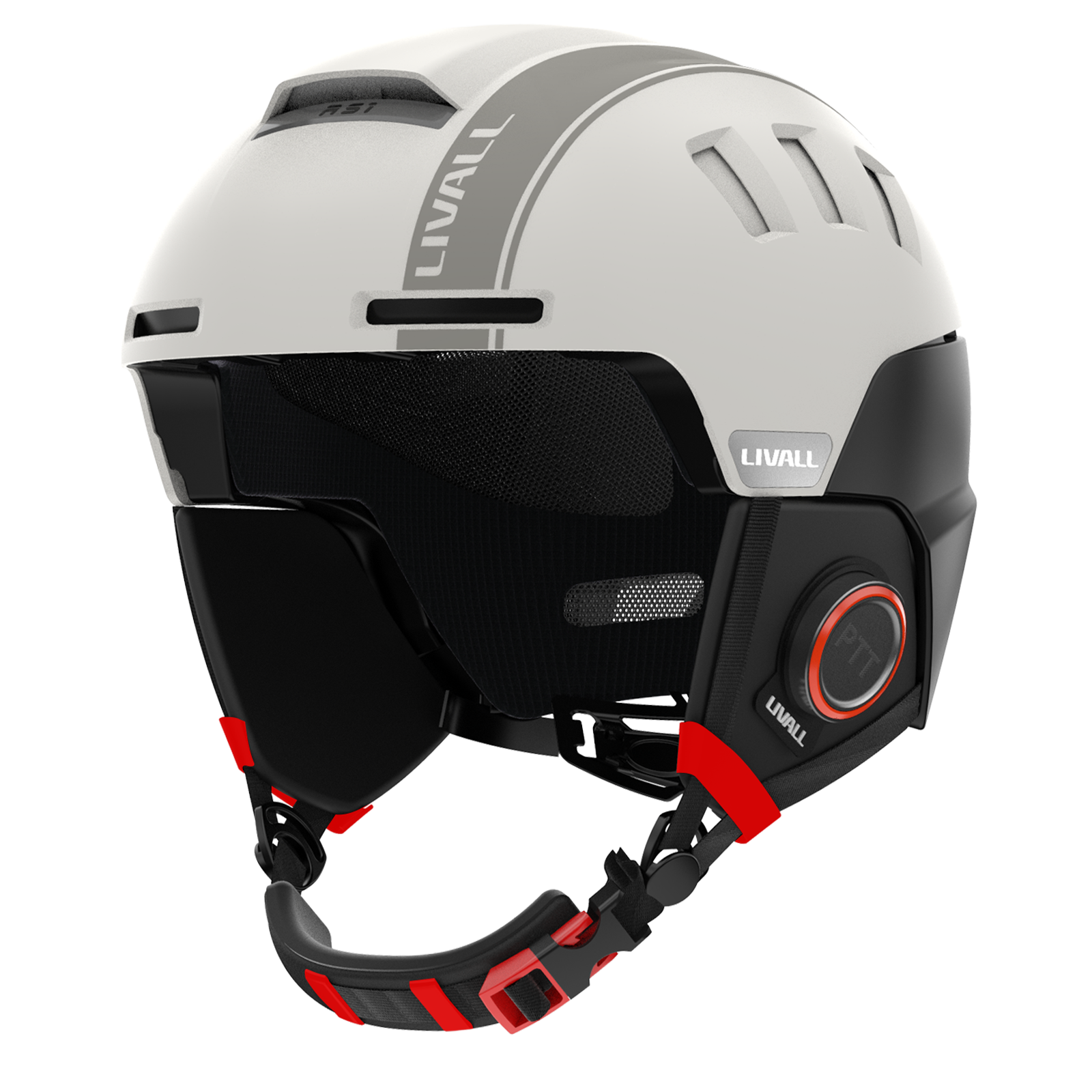 livall-rs1-casque-ski-graphite-black-m-bluetooth-sos image 2