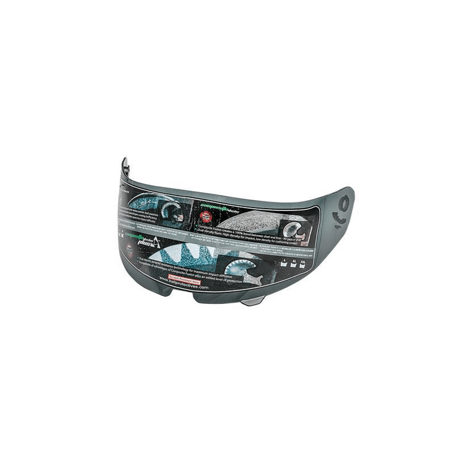 kali-naza-face-shield-visiere-moto-transparente-clear image 2