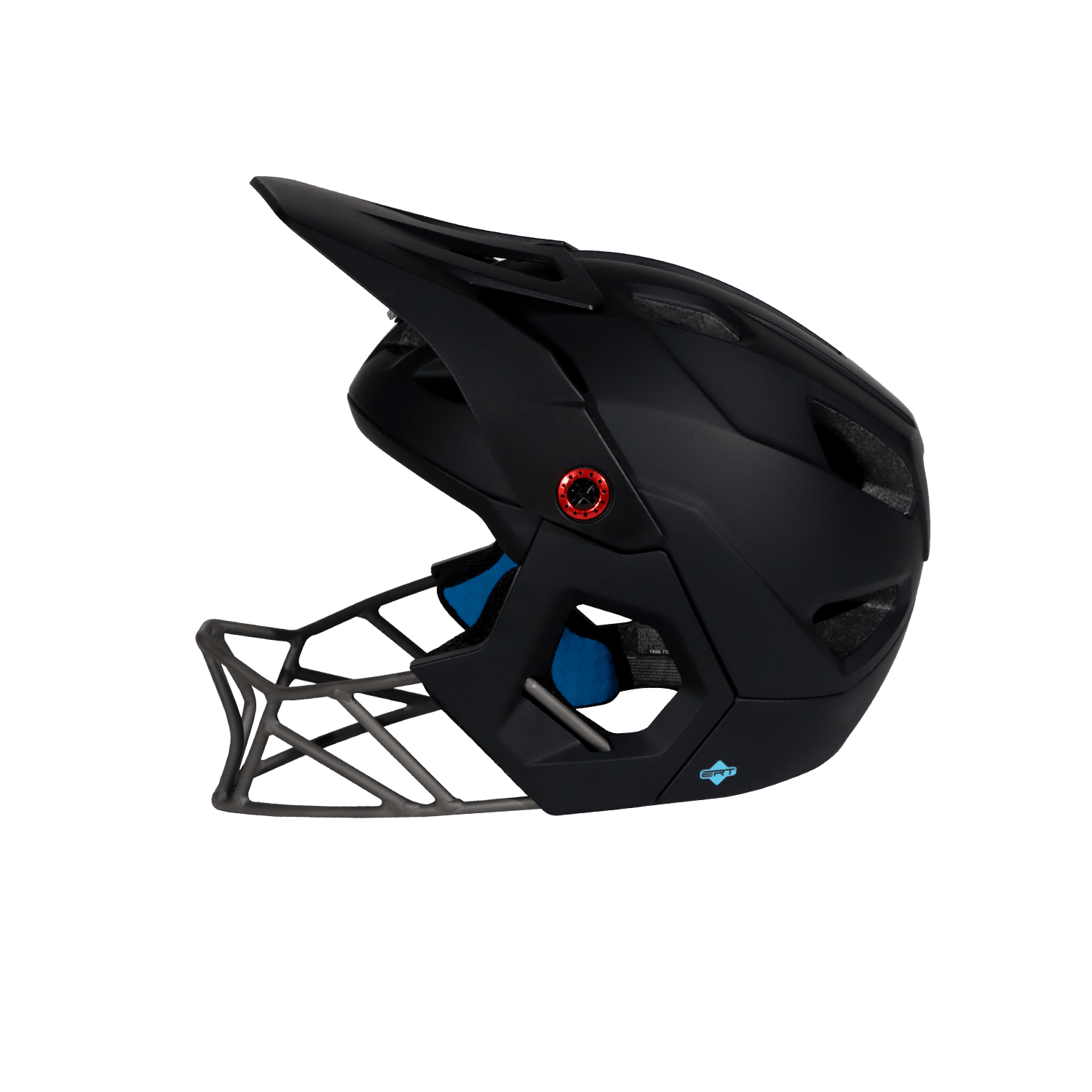 kali-protectives-kru-casque-int-gral-noir-xs-m-titane image 2