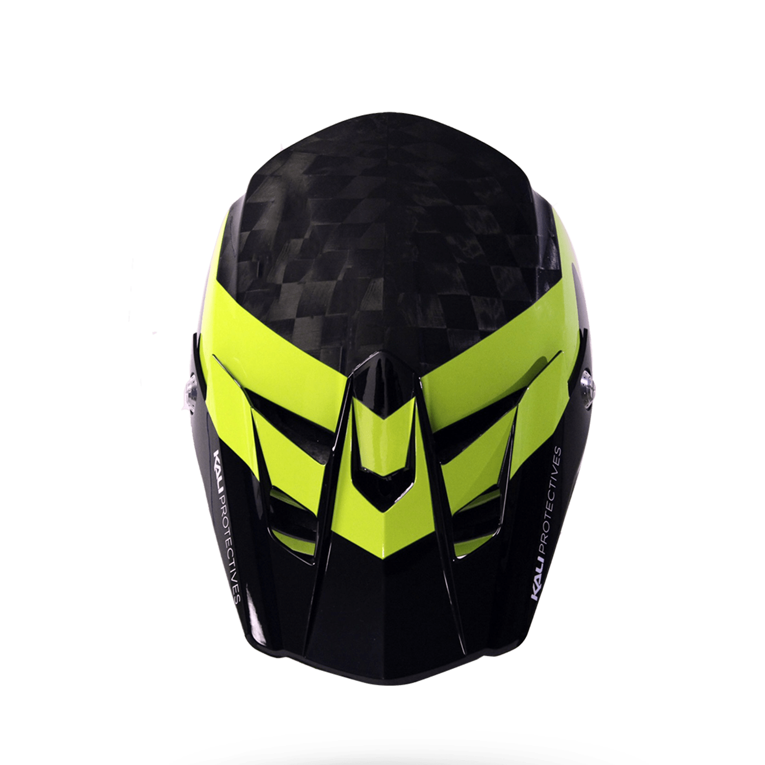 kali-trinity-visi-re-casque-noir-brillant-rechange image 1