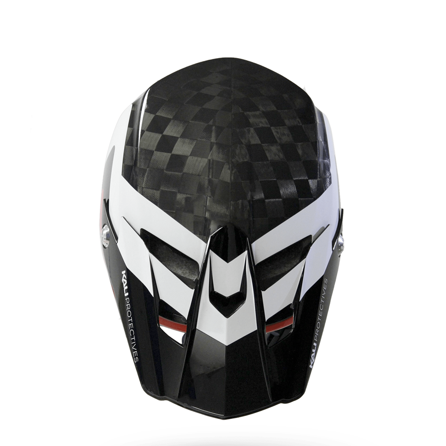 kali-trinity-visi-re-casque-noir-brillant-rechange image 2