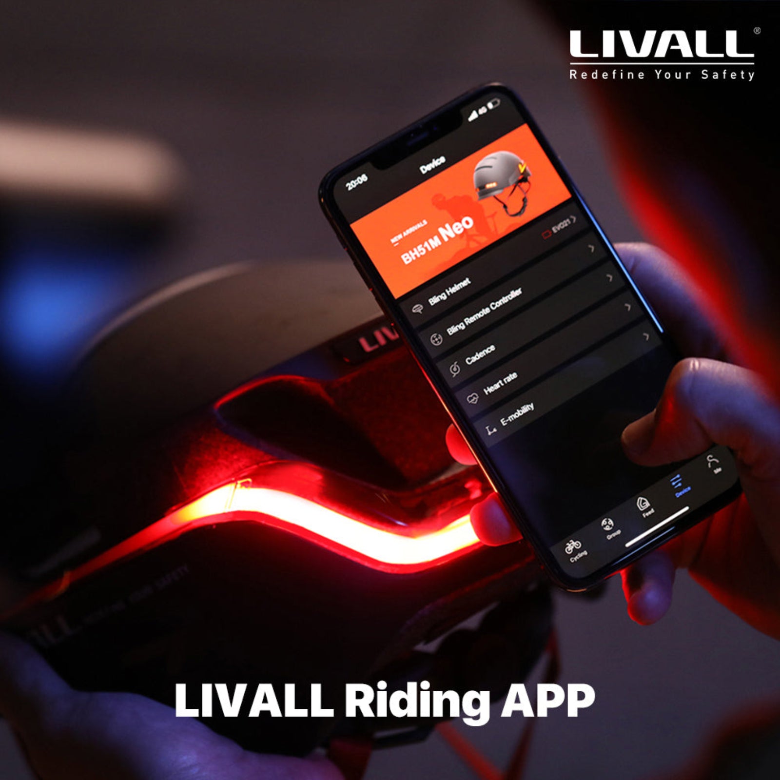 livall-evo21-casque-v-lo-connect-noir-taille-l image 7
