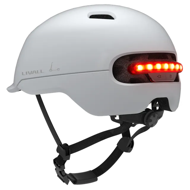 livall-c20-casque-v-lo-urbain-led-blanc-m-54-58 image 1