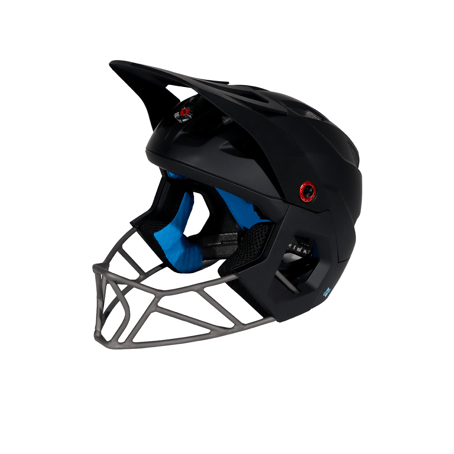 kali-protectives-kru-casque-int-gral-noir-xs-m-titane image 1