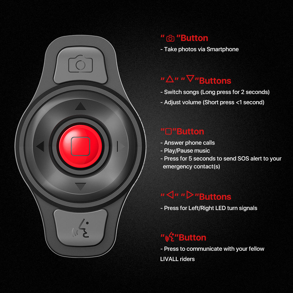 livall-mt1-neo-casque-vtt-route-bluetooth-noir-rouge-m image 6