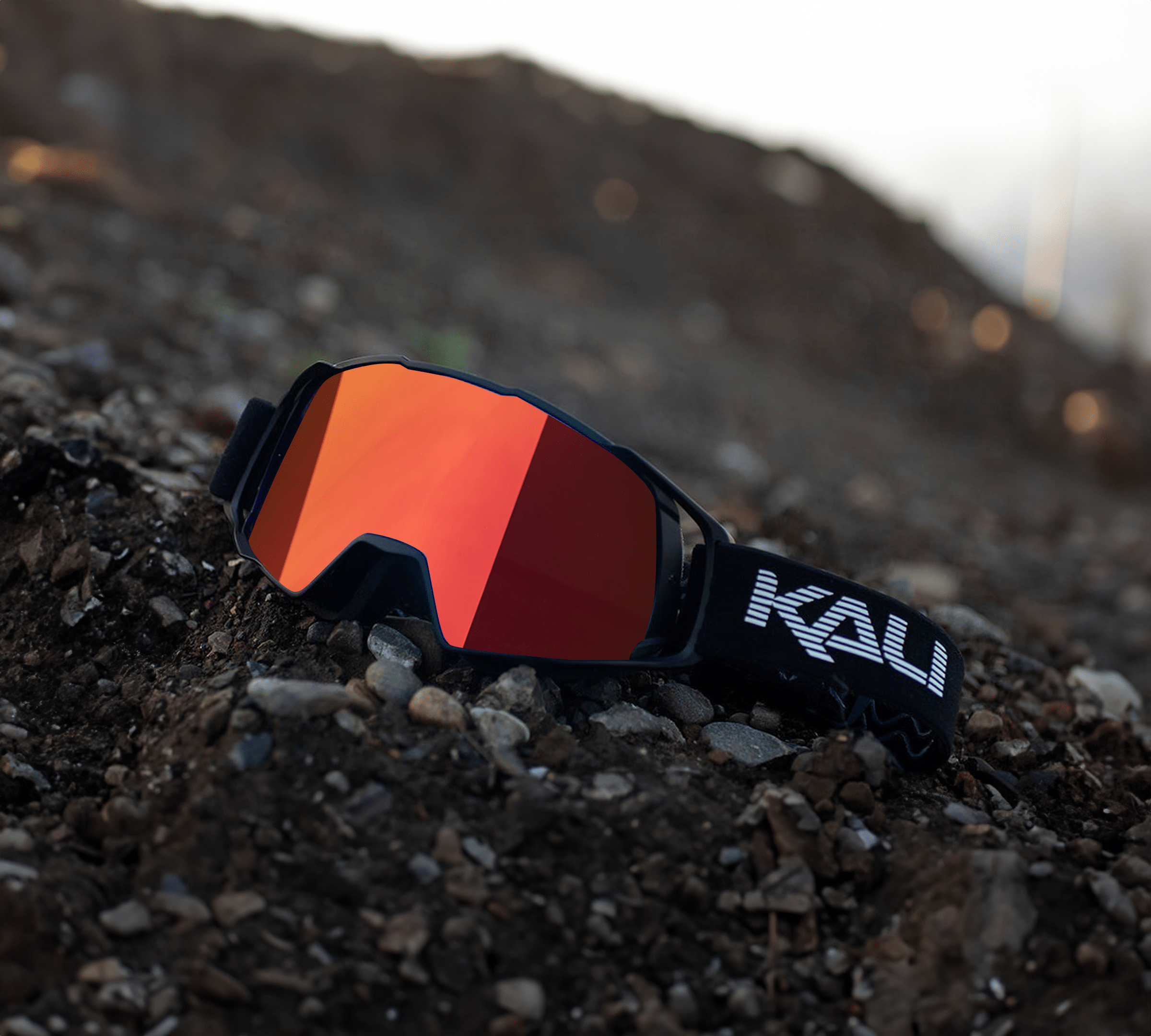kali-protectives-trinity-cran-masque-vtt-orange-rally image 1