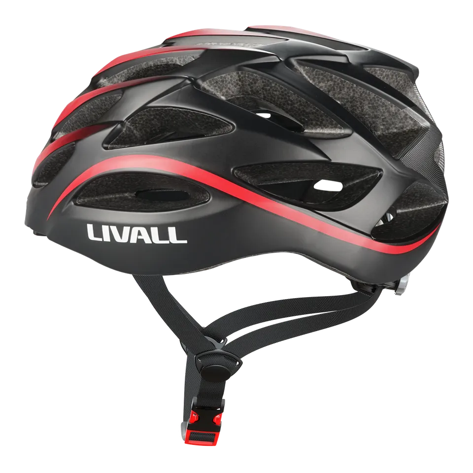 livall-bh62-neo-casque-v-lo-intelligent-noir-rouge-55-61-cm image 1