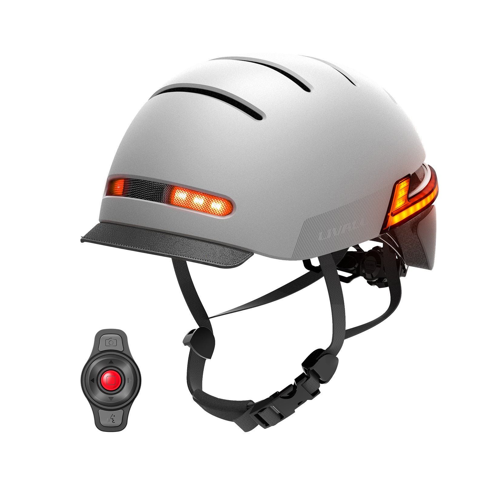 livall-bh51t-neo-casque-v-lo-gris-m-54-58-cm-clignotants-led image 2