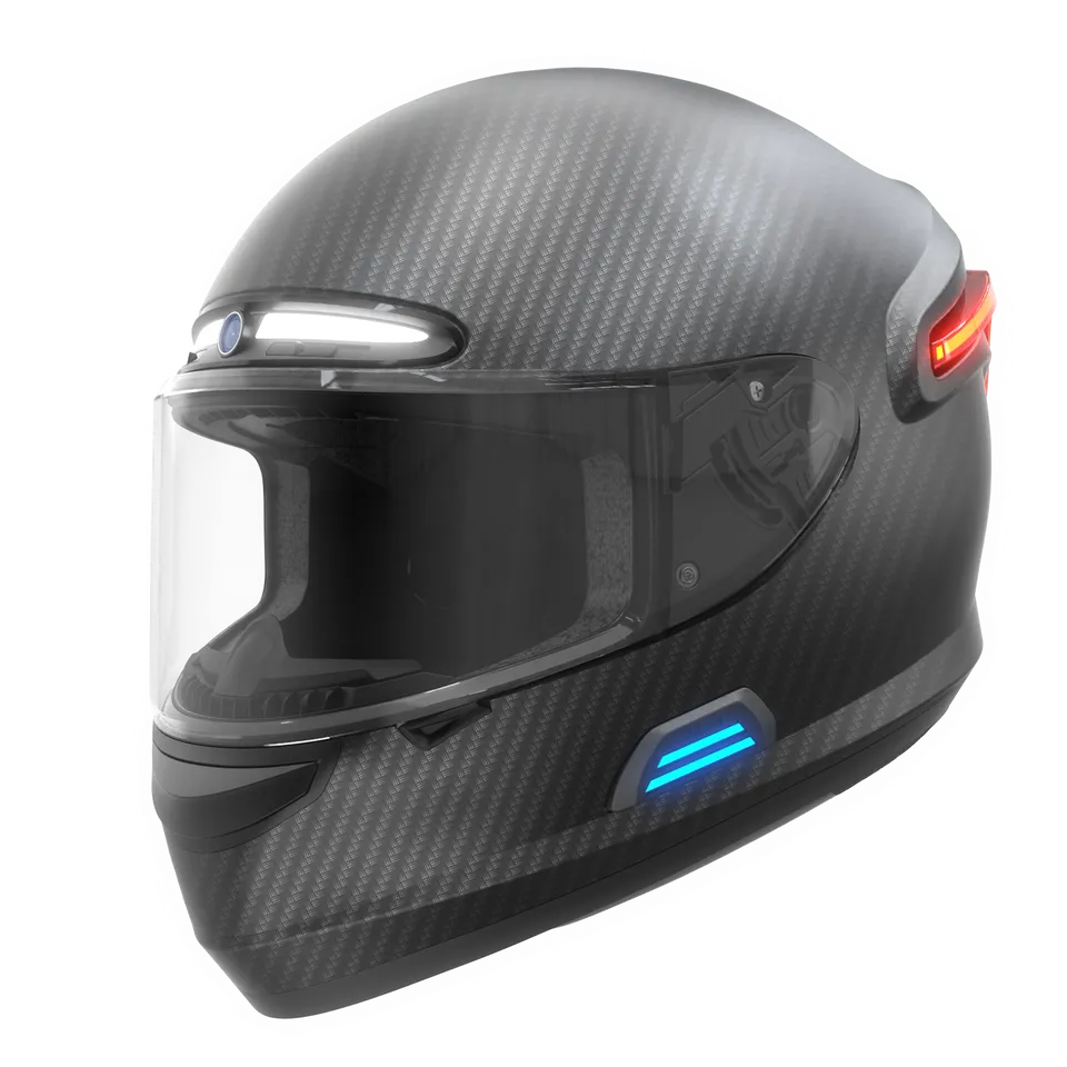 livall-mc1-pro-casque-moto-connect-noir-mat-l-58-59 image 1