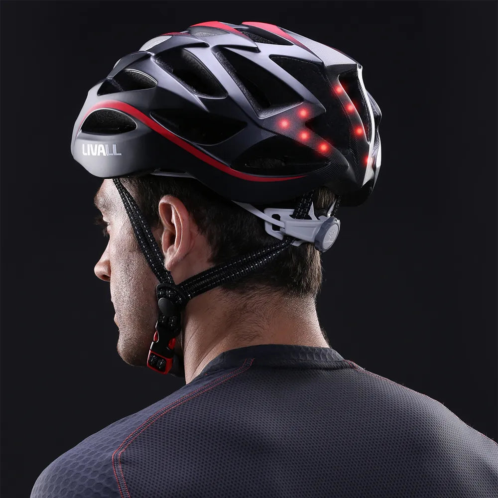 livall-bh62-neo-casque-v-lo-intelligent-noir-rouge-55-61-cm image 4