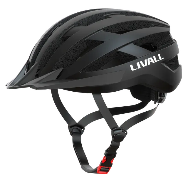 livall-mt1-neo-casque-vtt-route-bluetooth-noir-rouge-m image 1