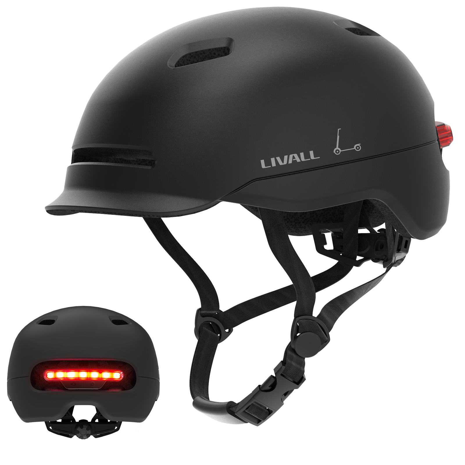 livall-c20-casque-v-lo-urbain-led-blanc-m-54-58 image 6